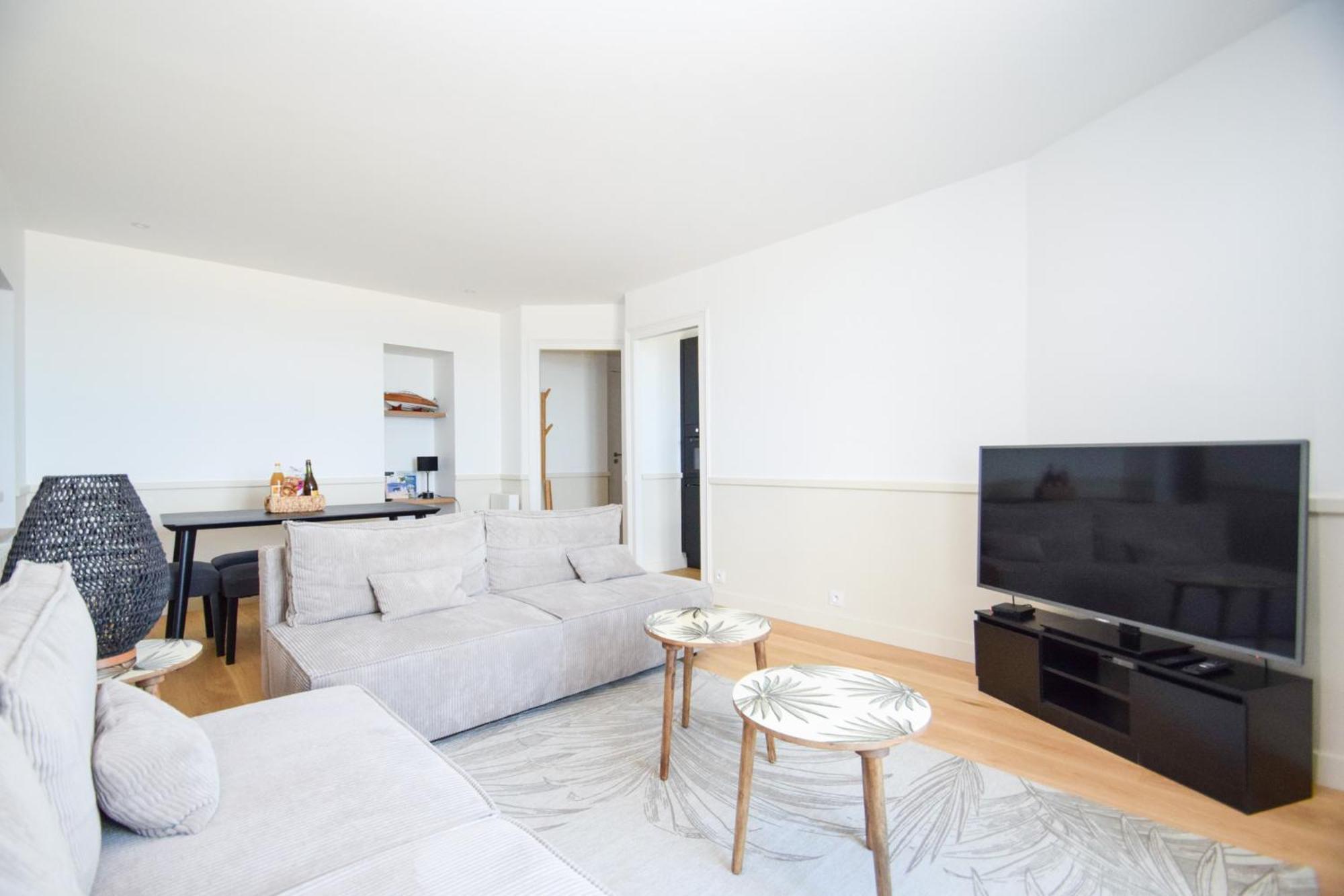 Appartement 4 Pers Vue Mer Au Grand Hotel Saint-Lunaire Dış mekan fotoğraf